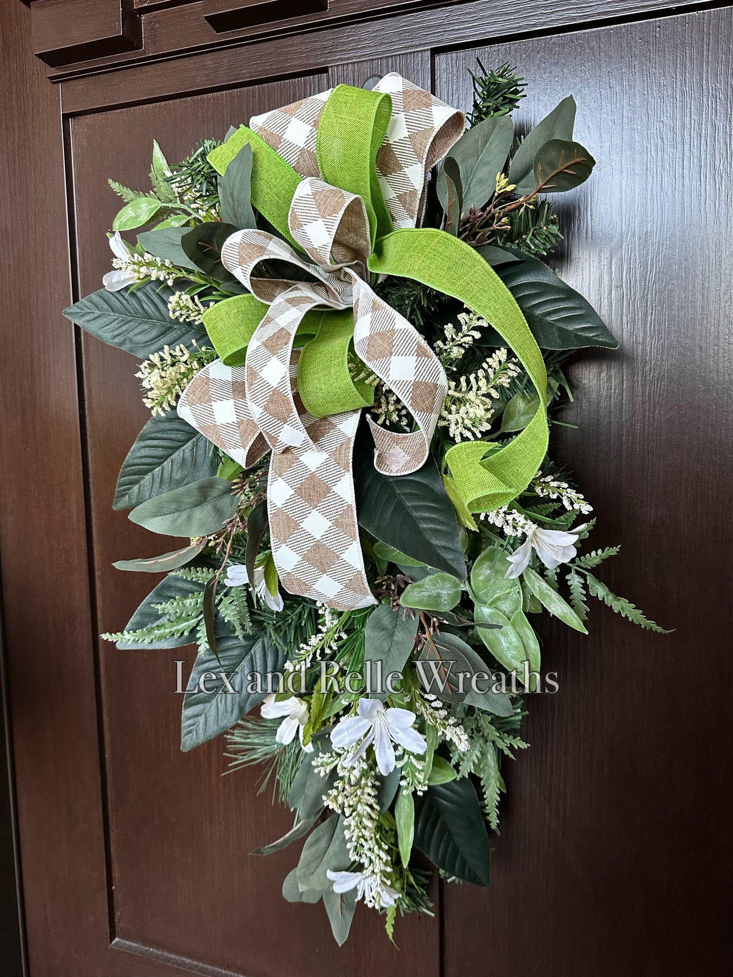 Everyday Magnolia Eucalyptus Swag Wreath
