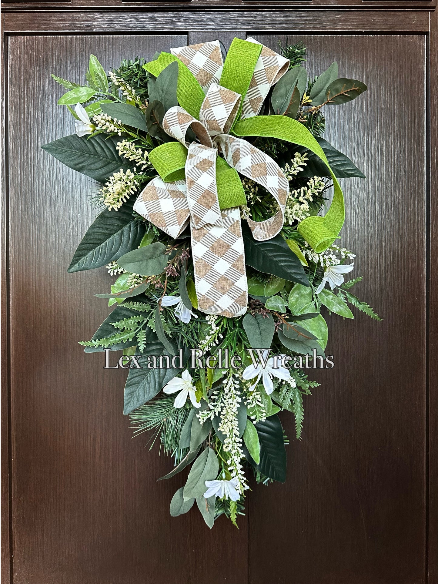 Everyday Magnolia Eucalyptus Swag Wreath