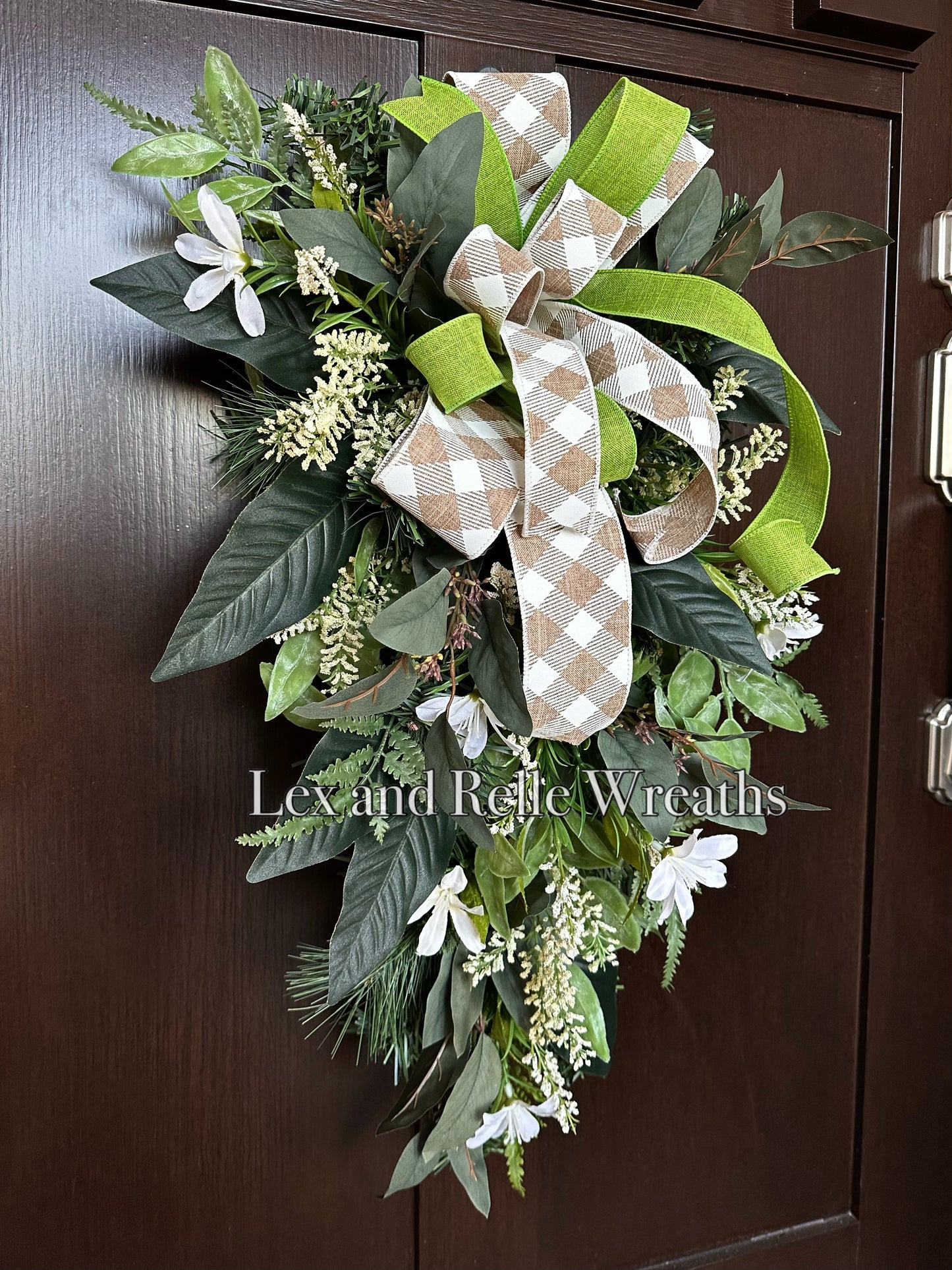 Everyday Magnolia Eucalyptus Swag Wreath