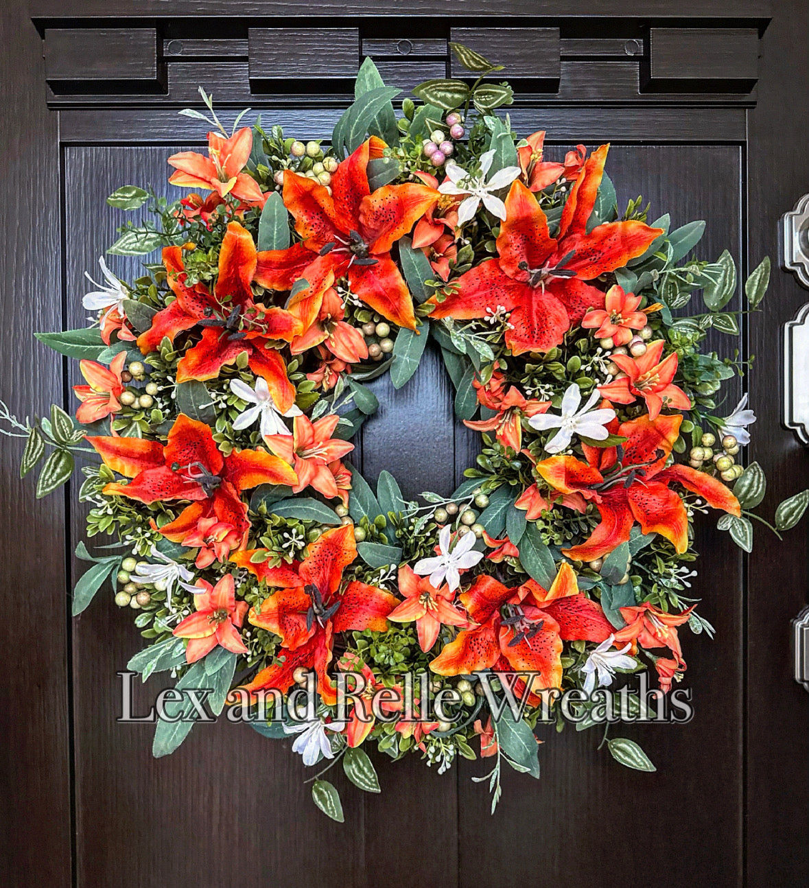 CUSTOM ✨Jackson✨ Tiger Lily Wreath