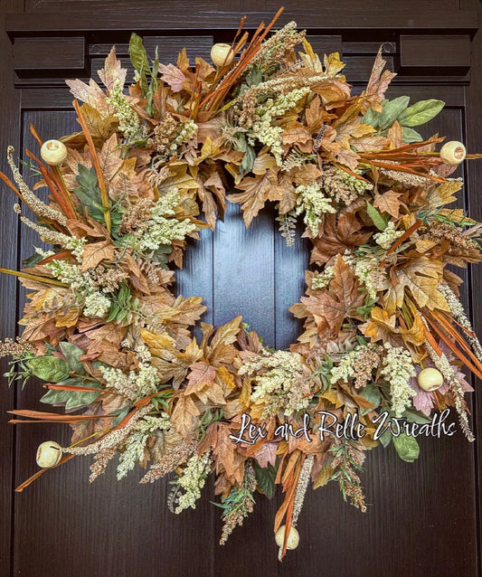 Lucinda Fall Leaf Wreath